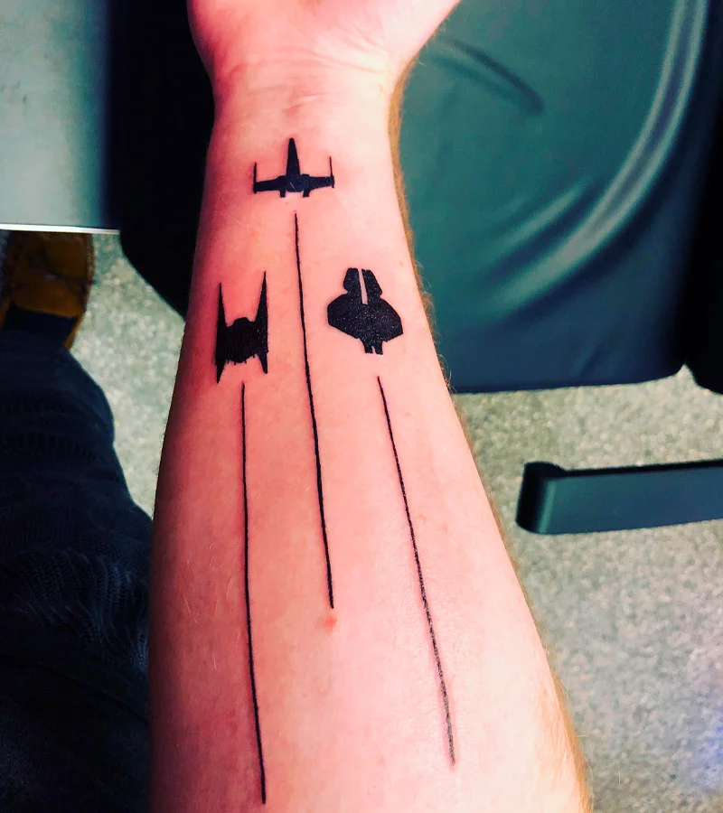 tatuajes de naves de star wars 11
