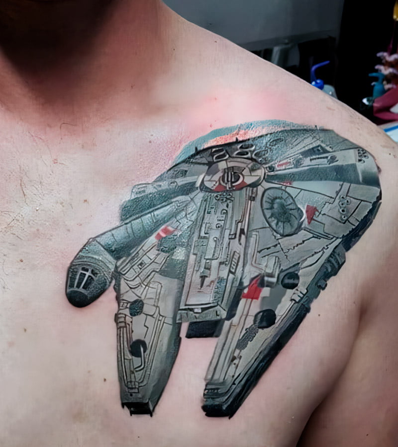 tatuajes de naves de star wars 8