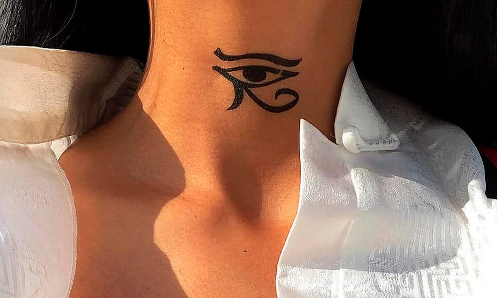 tatuajes de ojo de horus para mujeres 4