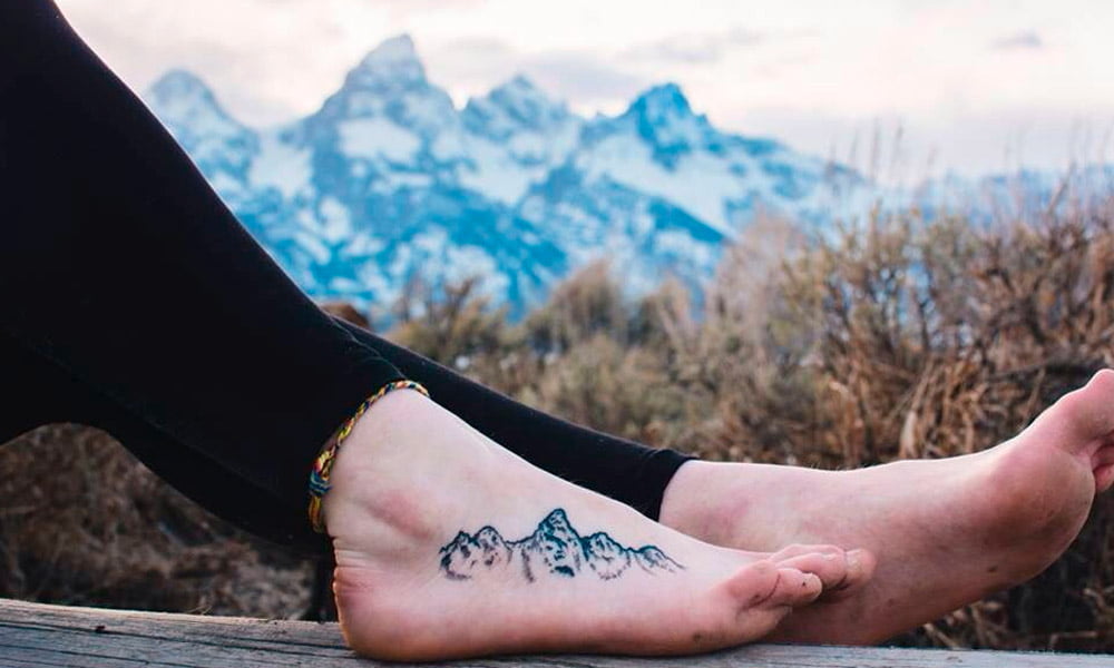 tatuajes de paisajes con montanas 2