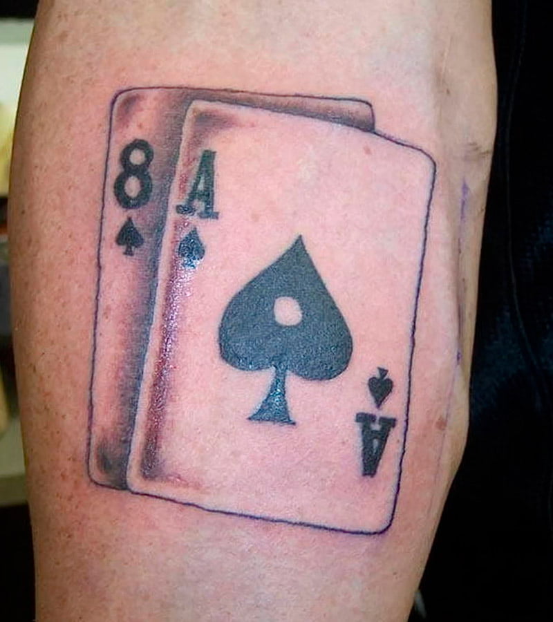 tatuajes de poker en el brazo 6