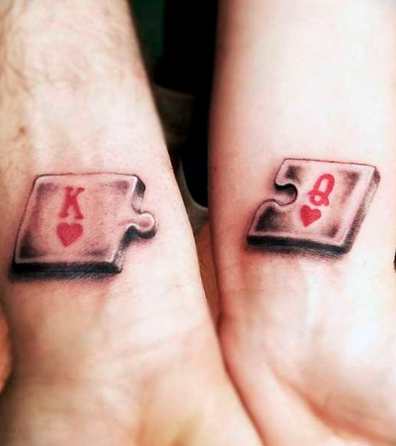 tatuajes de poker para parejas 5