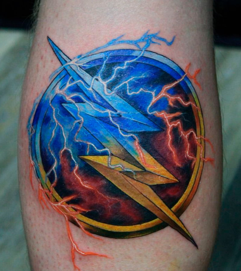tatuajes de rayo de flash 7