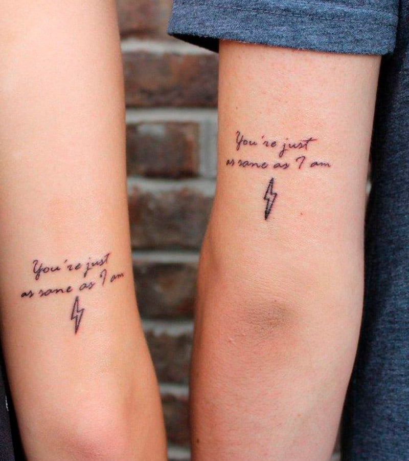tatuajes de rayos para parejas 17