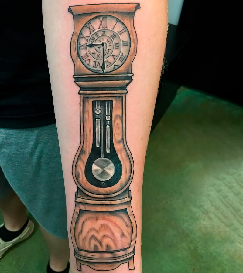 tatuajes de relojes antiguos 8