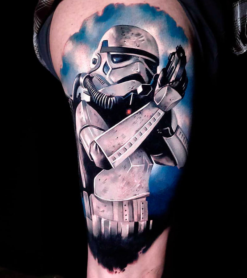 tatuajes de star wars de stormtrooper 10