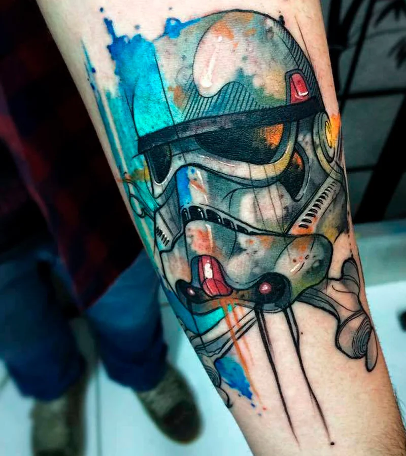 tatuajes de star wars de stormtrooper 5
