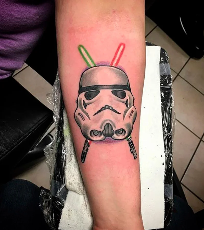 tatuajes de star wars de stormtrooper 7