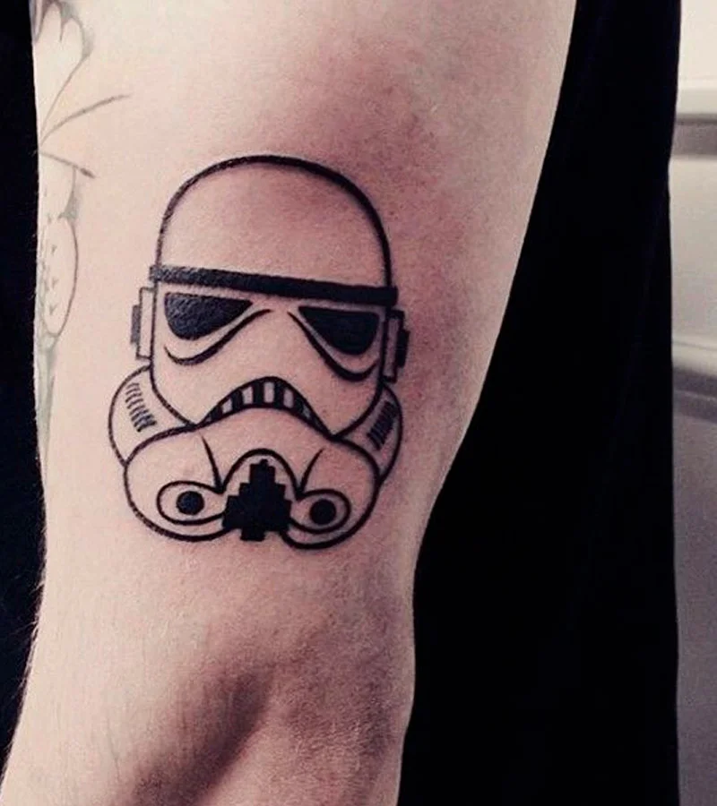 tatuajes de star wars de stormtrooper 8