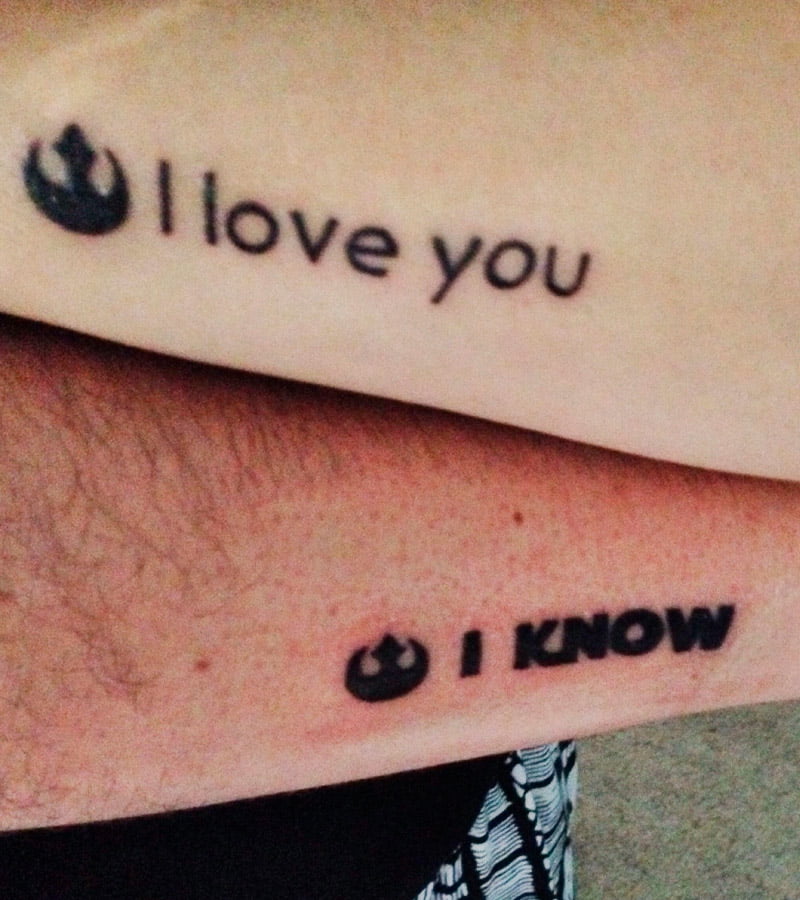 tatuajes de star wars para parejas 1