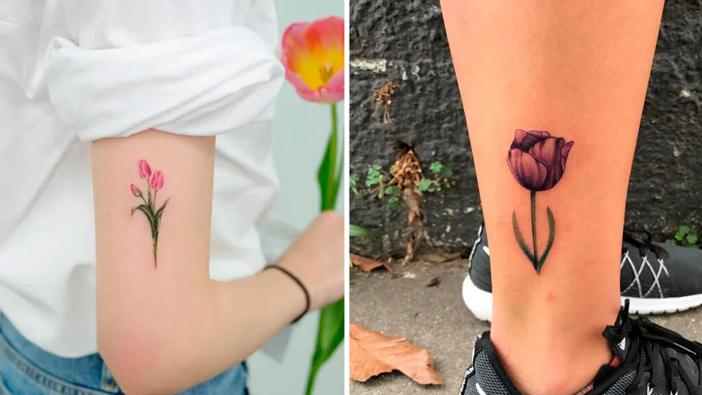Tatuajes de tulipanes