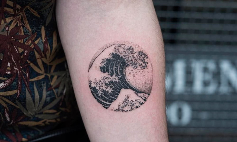 tatuajes minimalistas de Van Gogh 16