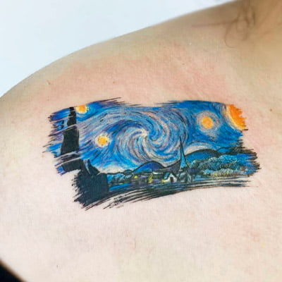 Tatuajes de Van Gogh