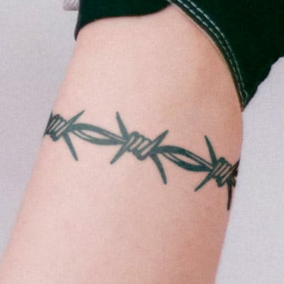 tattoo alambre de púas