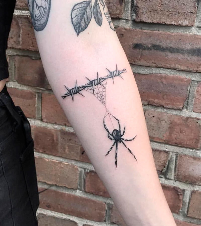 tatuajes de alambre de puas en el brazo 1