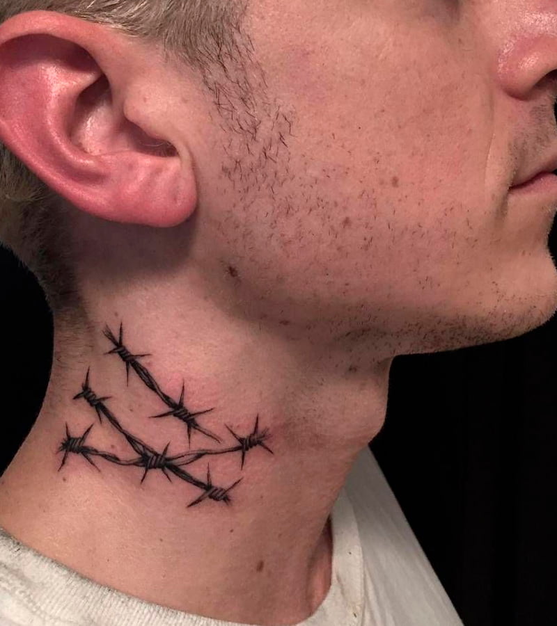 tatuajes de alambre de puas para hombres 2