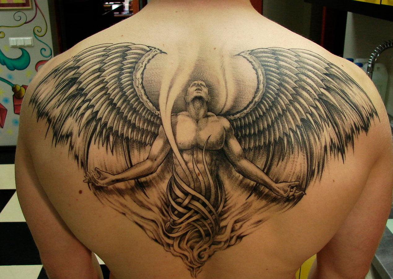 tatuajes de alas de angel 1