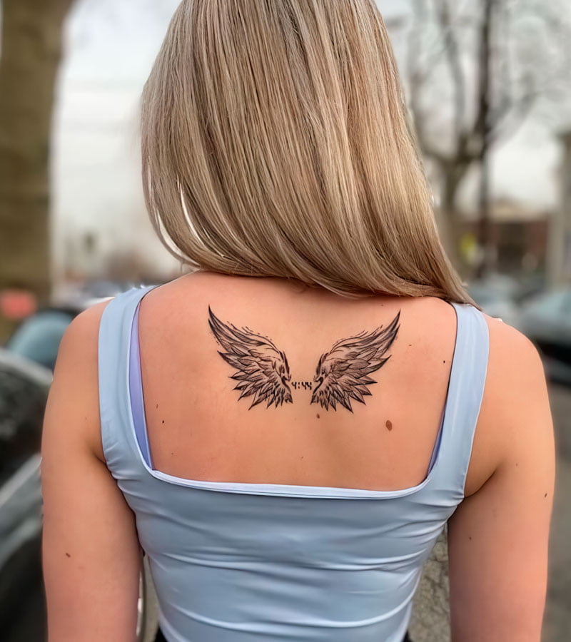 tatuajes de alas de angel 8