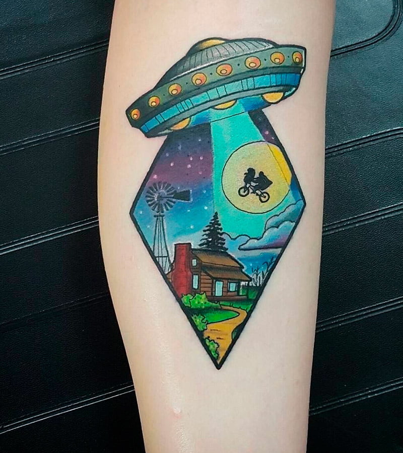 tatuajes de aliens a color 7