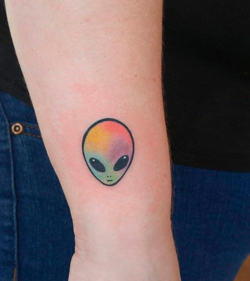 tatuajes de aliens a color 9