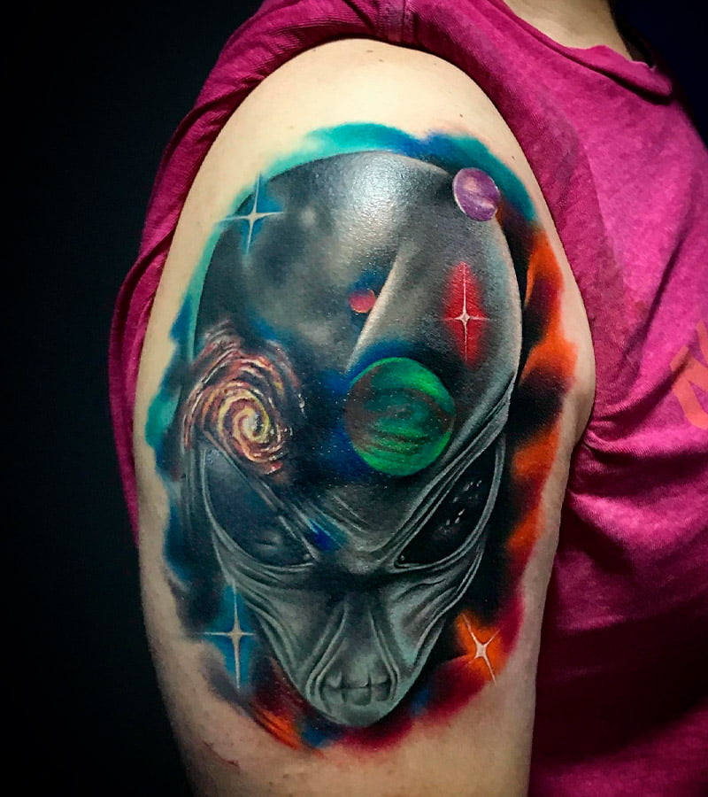 tatuajes de aliens en el brazo 5