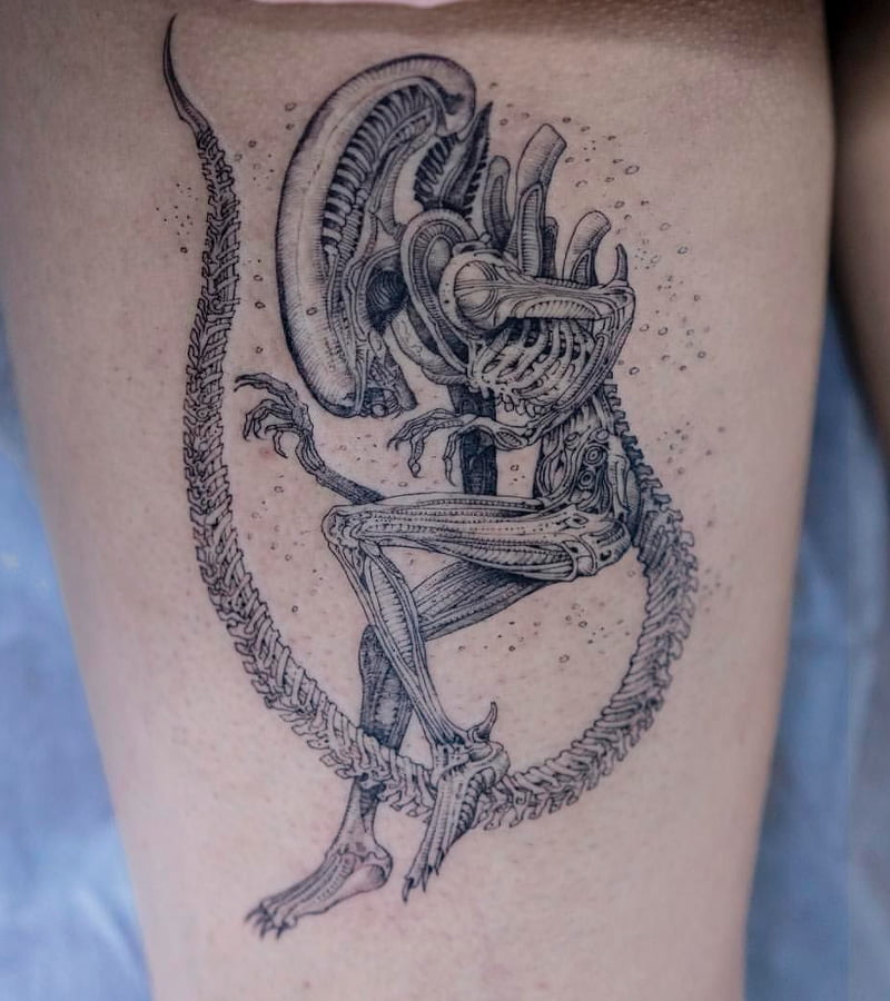 tatuajes de aliens marcianos para mujeres 1