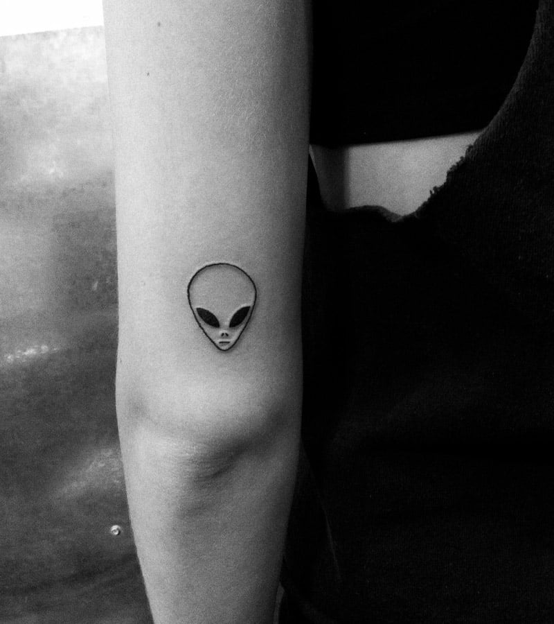 tatuajes de aliens pequenos 4