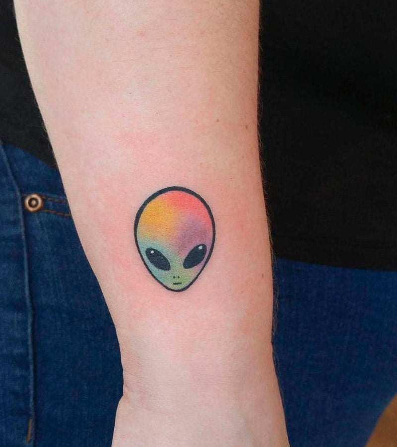 tatuajes de aliens pequenos 7