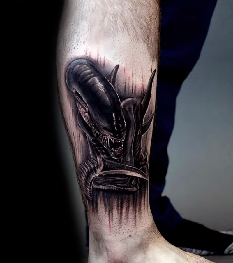 tatuajes de aliens y marcianos para hombres 2