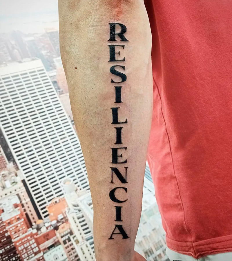 tatuajes de resiliencia estilo maquina de escribir 10