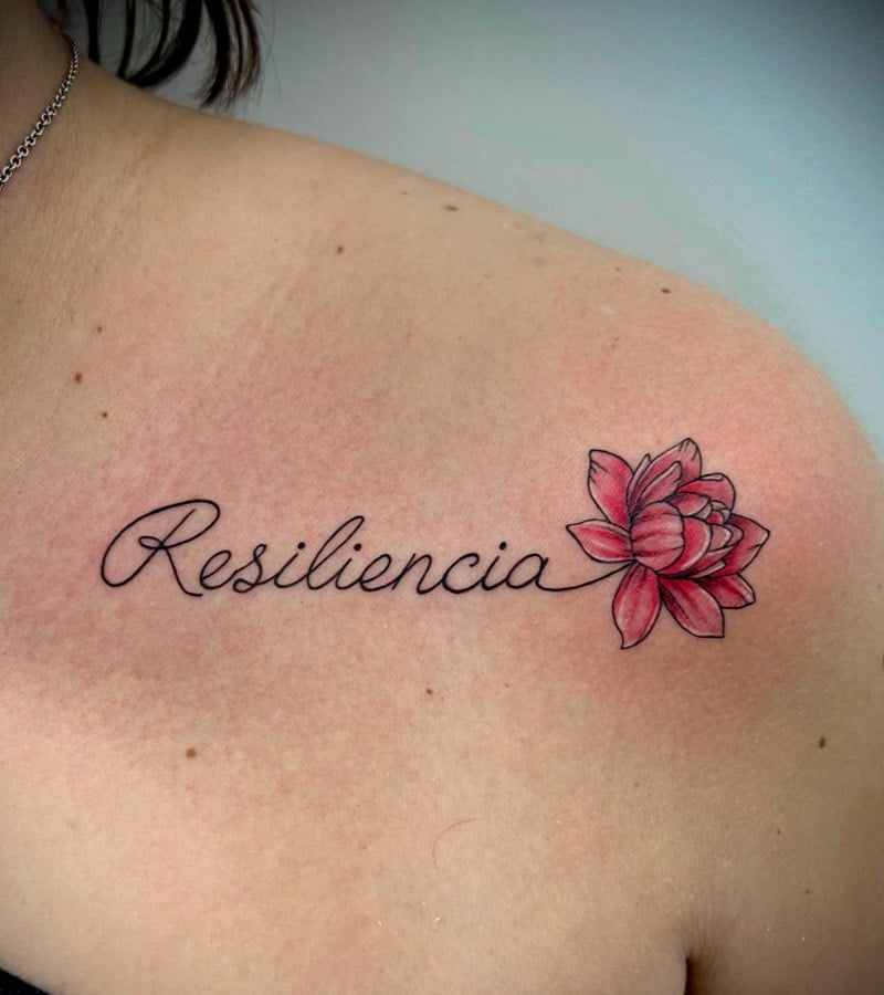 tatuajes de resiliencia y flor de loto 3