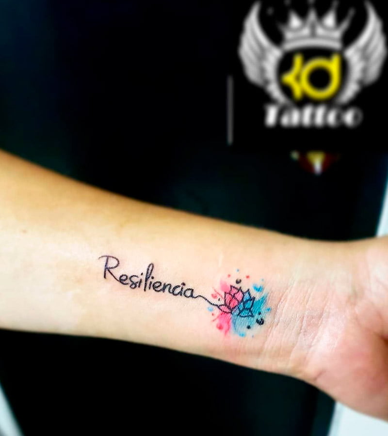 tatuajes de resiliencia y flor de loto 9