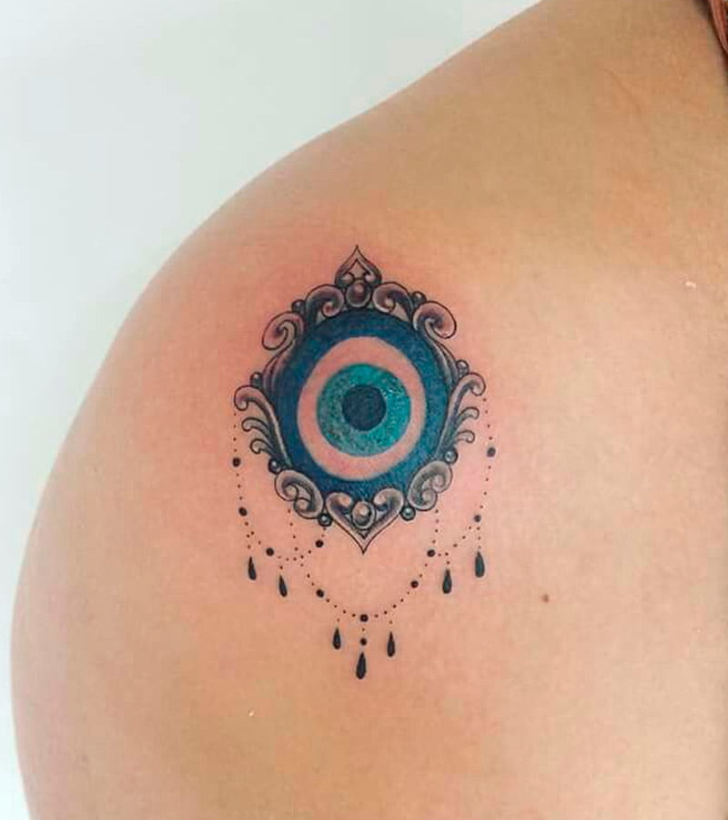 tatuajes de ojo turco 6