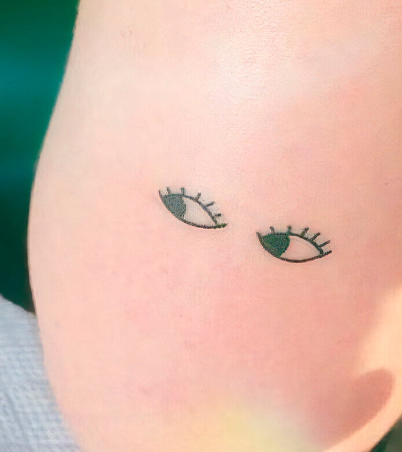 tatuajes de ojos de bebes 4