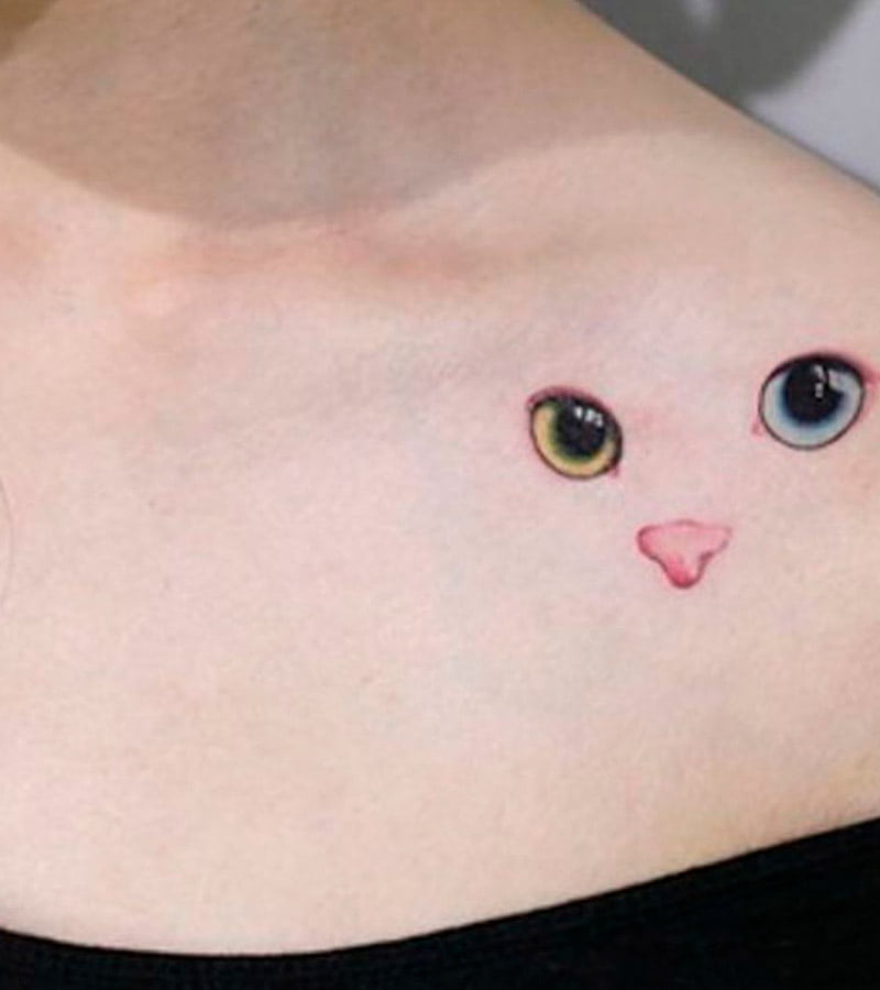 tatuajes de ojos de gato 3