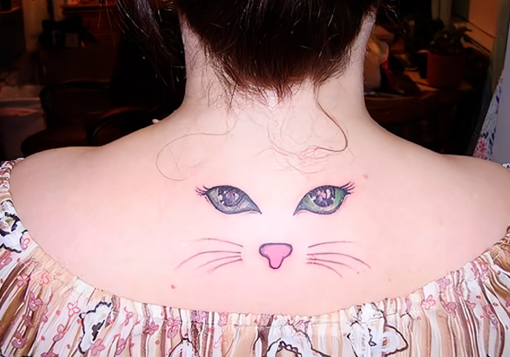 tatuajes de ojos de gato 6