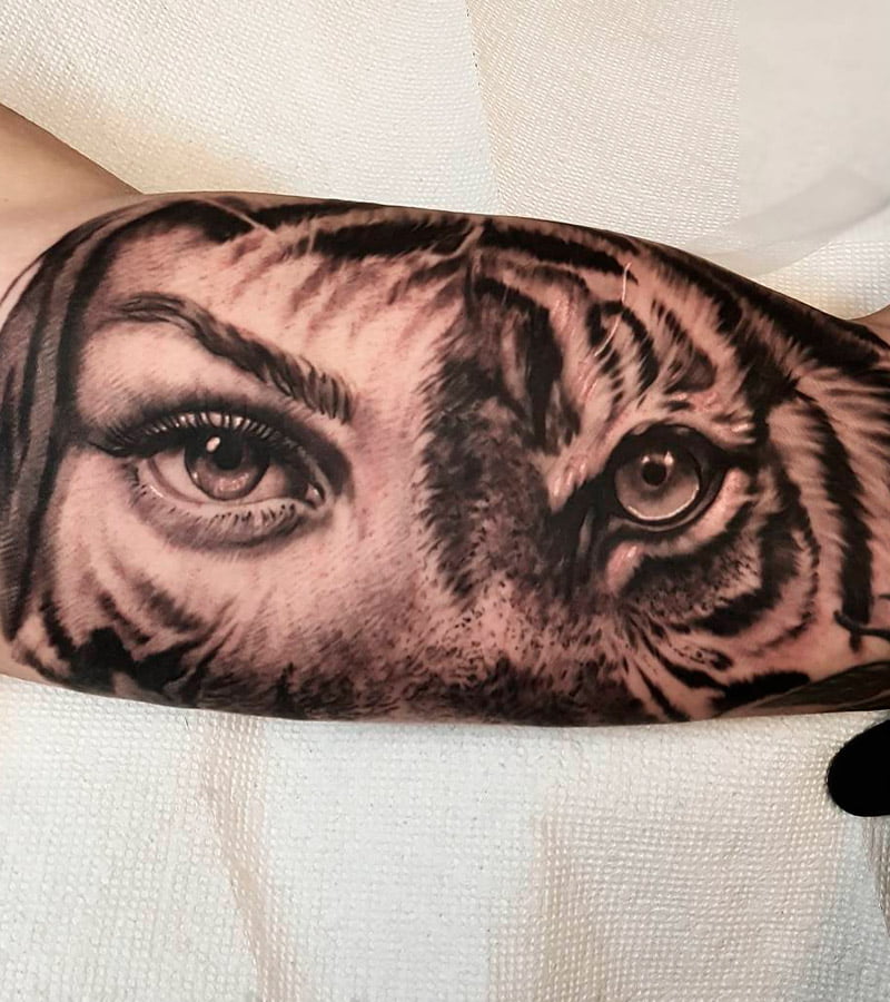 tatuajes de ojos de tigre 4