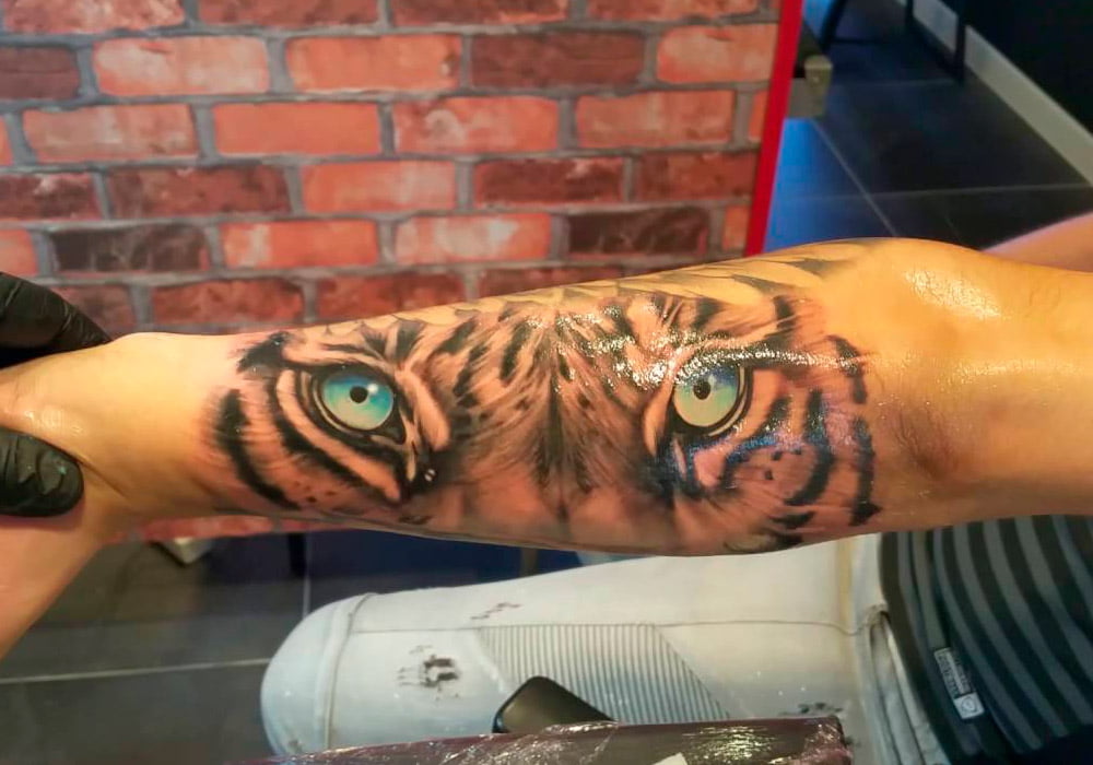 tatuajes de ojos de tigre 5