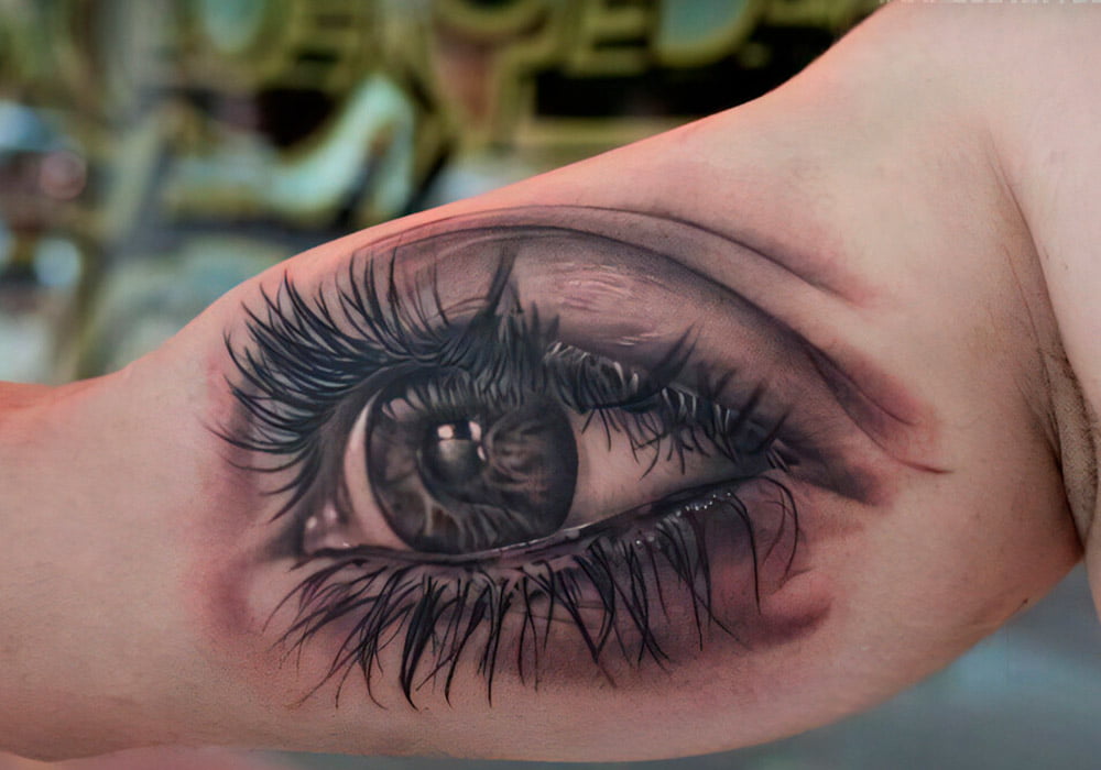 tatuajes de ojos en el brazo 2
