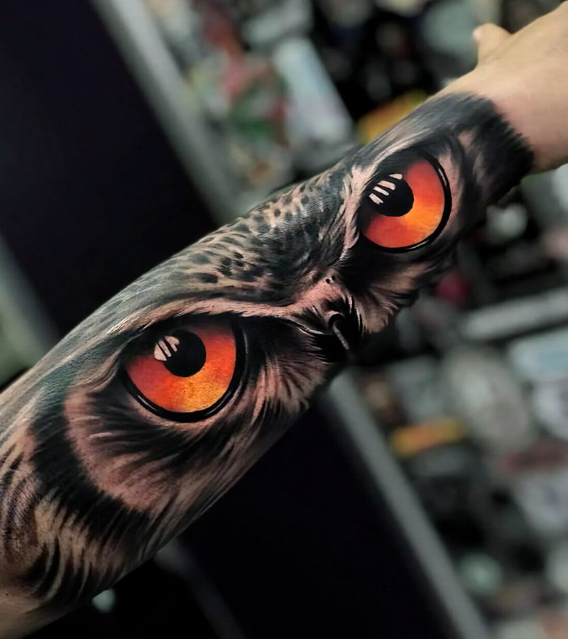 tatuajes de ojos en el brazo 3