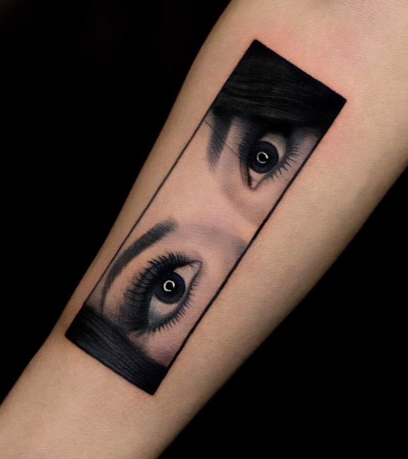 tatuajes de ojos en el brazo 5