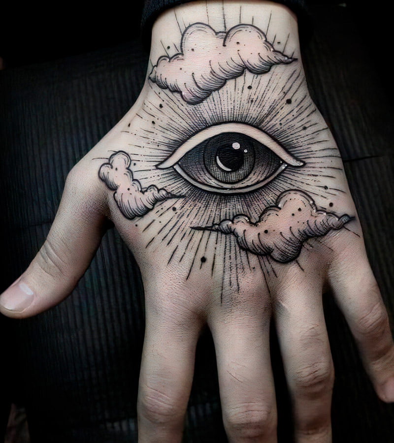 tatuajes de ojos en la mano 3